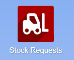 [Stock Requests] Reception of material delivered by the central store